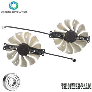 TH1015B2H-PAA01 DC12V 0.45A 4Pin Graphics card fan for Palit GeForce RTX 3070 JetStream Graphics card Cooling Fan