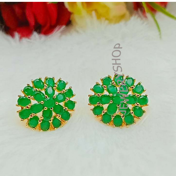 D13 ต่างหูหุ้มทอง ต่างหู ตุ้มหู ต่างหูทอง ตุ้มหูทอง หลากหลายลาย งานไม่แพ้ ไม่คัน - รูปที่ 5