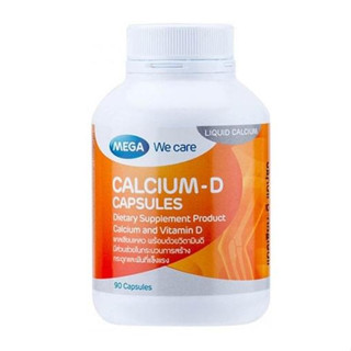 Mega We Care Calcium D 60 / 90 เม็ด