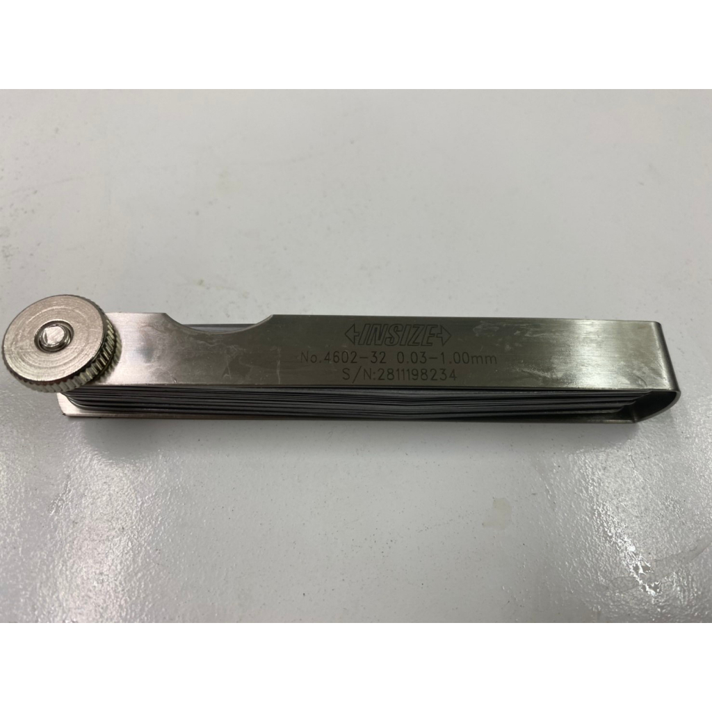 ฟิลเลอร์เกจ 28 ใบ ขนาด 0.05-1.00mm INSIZE รุ่น 4602-28 (Feeler Gage) (**สินค้าใหม่ ภาพถ่ายจากสินค้าจริง**)