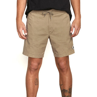 VOLCOM กางเกง AUS SICKLY STONE SHORT BEIGE