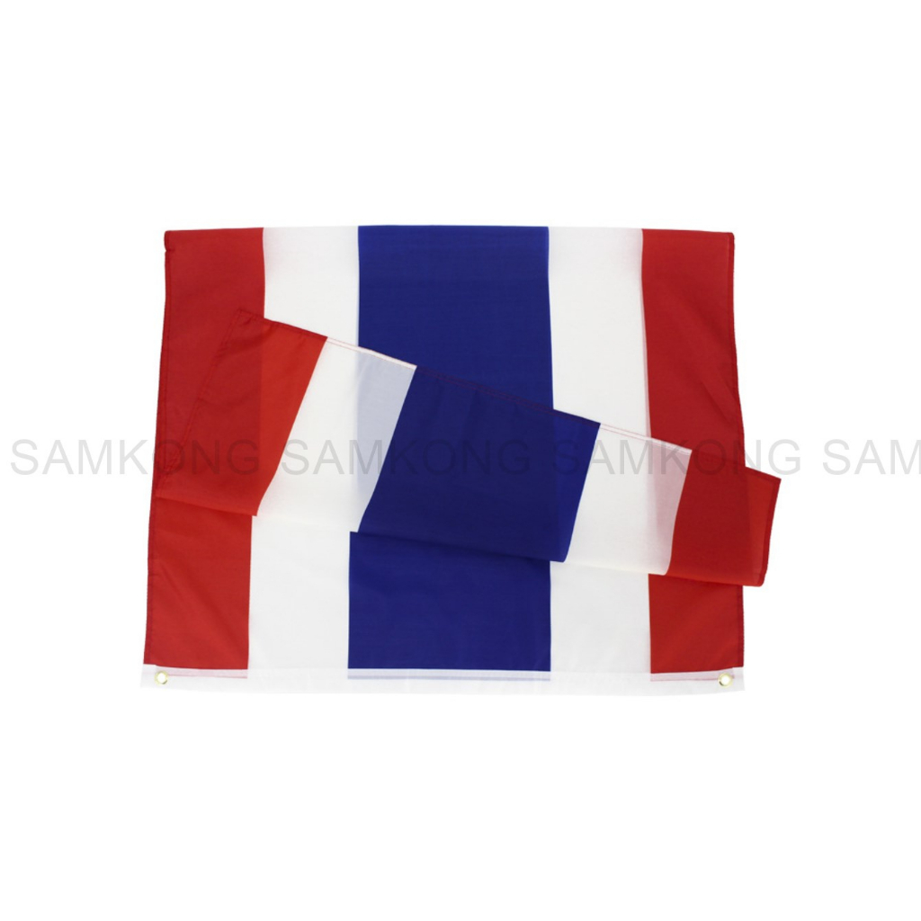 ธงชาติไทย ธงไทย ธงไตรรงค์ ขนาด 150x90cm flag of Thailand - รูปที่ 2