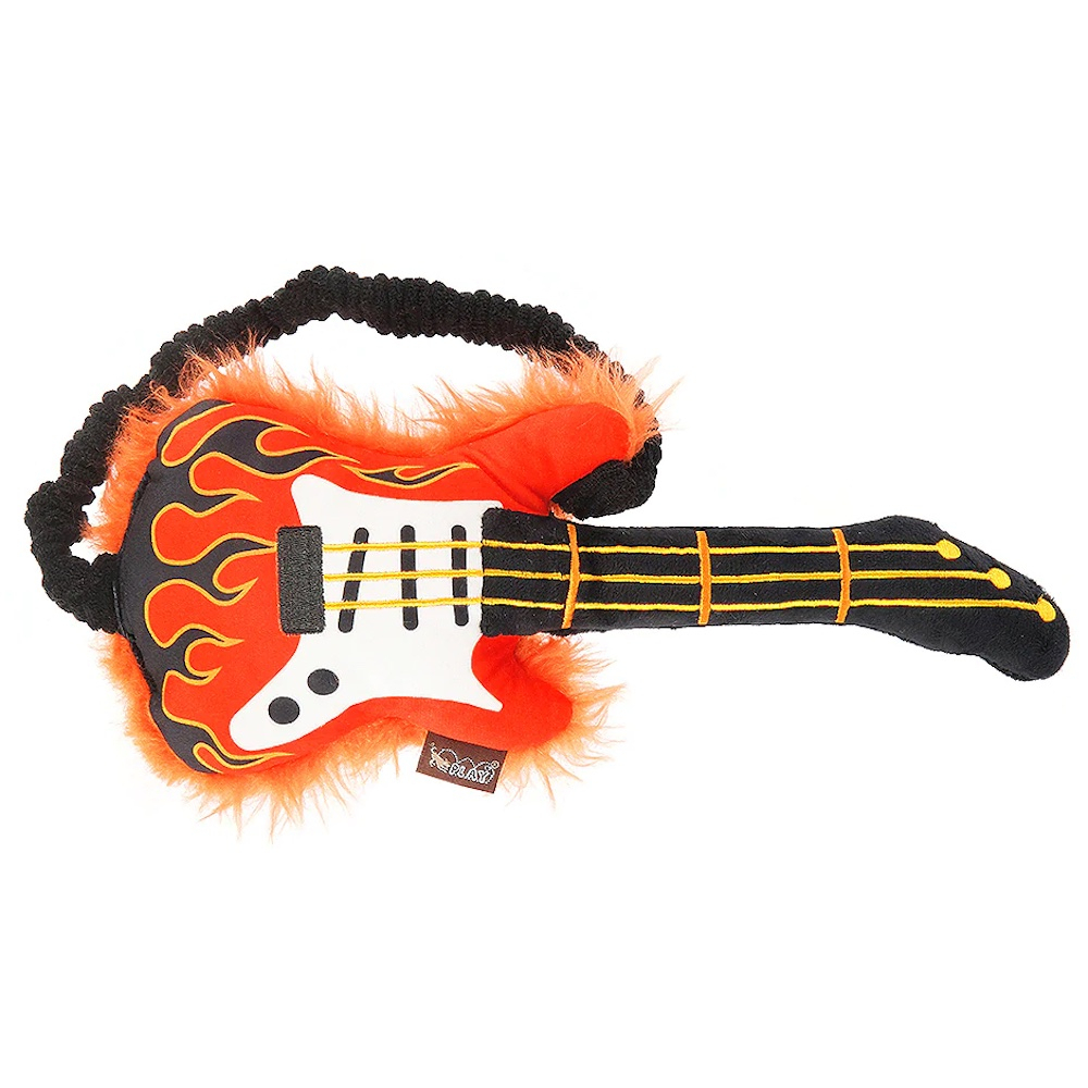 PLAY 90s Electric Guitar กีตาร์ไฟฟ้ายุค90 ของเล่นตุ๊กตาสุนัข Plush Dog Toy