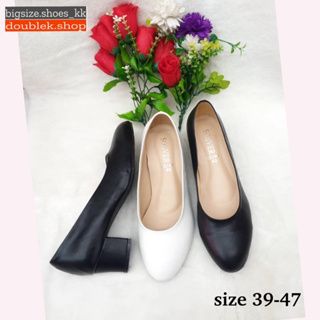 size 39-47… คัทชูส้นสูง  หนังเรียบ (จัดส่ง 3-5 วัน)