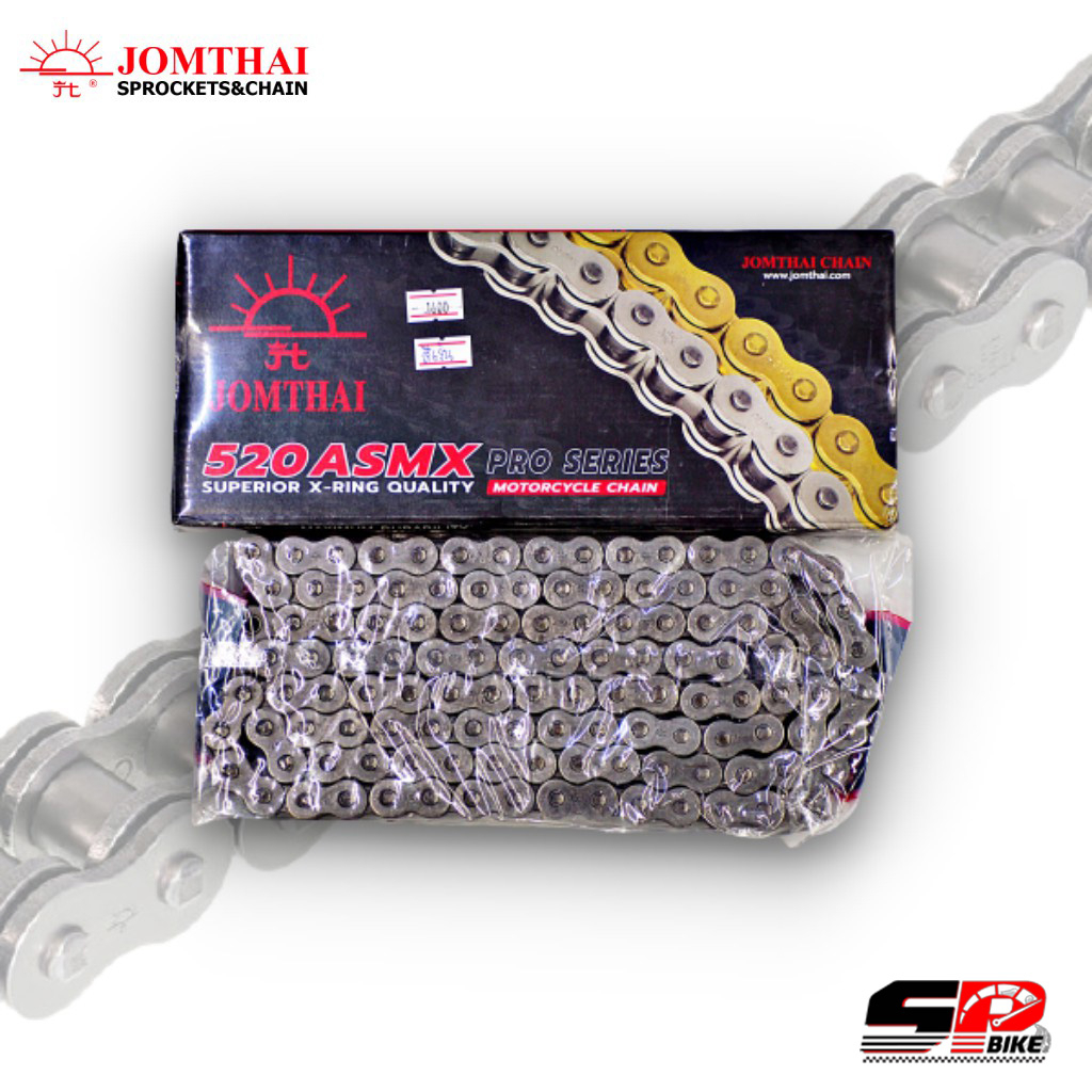 โซ่ JOMTHAI 520 X-ring ของแท้ส่งไว!!