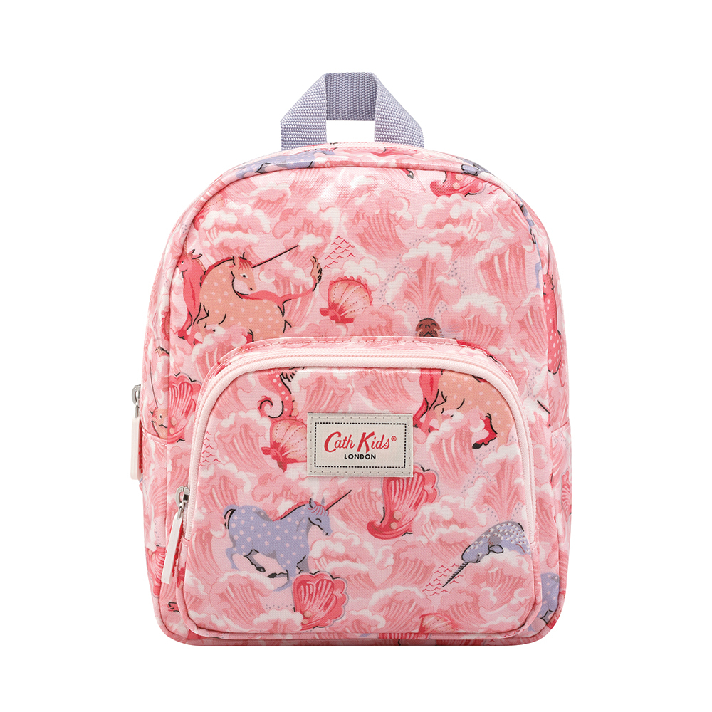 Cath Kidston Kids Mini Backpack Unicorn Waves Pink