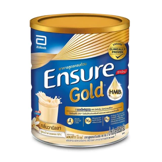 Ensure Gold Vanilla 800 G HMB เอนชัวร์ เอ็นชัวร์ โกลด์ อาหารเสริม สูตรครบถ้วน กลิ่นวานิลลา ขนาด 800g