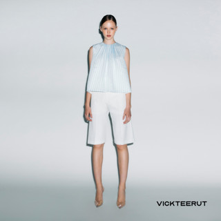 VICKTEERUT Re-Edition Sleeveless Stripe Blouse เสื้อแขนกุด ลายทาง