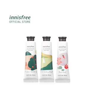 Innisfree Perfumed Hand Cream 30 ml. อินนิสฟรี เพอฟูม แฮนด์ ครีม 30 มล. Long lasting fragrance Hyaluronic acid hand cream ครีมบำรุงมือ