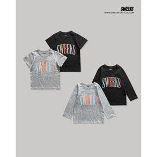 Sweeks (Kids) Bar Logo Tee / L/S Tee เสื้อผ้าเด็ก