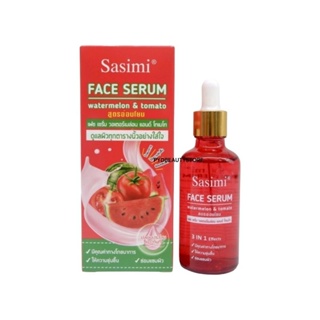 SASIMI Watermelon&amp;Tomato Face Serum เซรั่มบำรุงผิวหน้า สูตรแตงโม มะเขือเทศ (S12114)