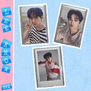 🐰 Lee Know - ลีโน 🐰- Stray Kids - การ์ดอัลบั้ม Photocard [แกะบั้มเอง]