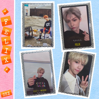 🐥 Felix - เฟลิกซ์ 🐥 - Stray Kids - การ์ดอัลบั้ม Photocard [แกะบั้มเอง]