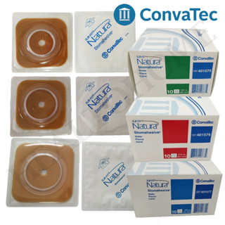 Convatec Sur-Fit Natura Stomahesive แป้นแข็ง สำหรับติดถุงอุจจาระแบบเต็มแผ่น (เฉพาะแป้น) (1 แป้น)