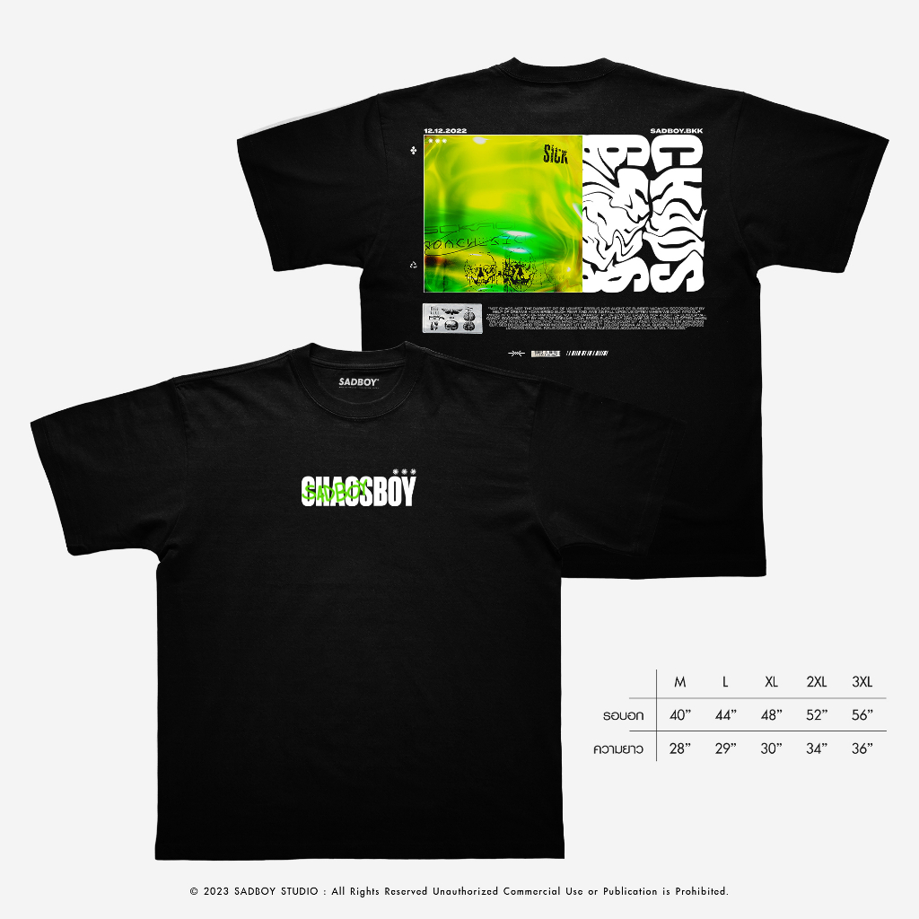 SADBOY® | Chaos Boys | Oversized Unisex