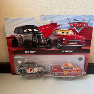 รถเหล็กคาร์ Disney Pixar Cars 2022 Metal Caleb Worley  and Jet Robinson