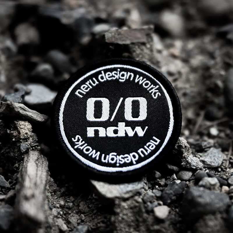 (พร้อมส่ง‼️) Neru Design Works 0/0 Logo Patch