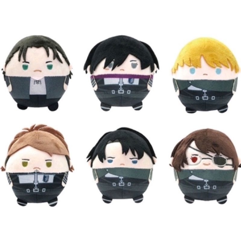 (กดเมอ/พร้อมส่ง) เหลือรีไวล์ Fuwa Attack on titan ไททัน ฟุวะ