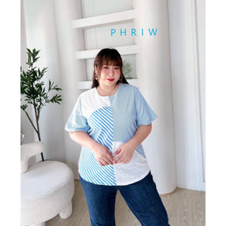 🔥Plussize🔥เสื้อคนอ้วน🔥 S รอบอก 48   M รอบอก 52   L รอบอก 56