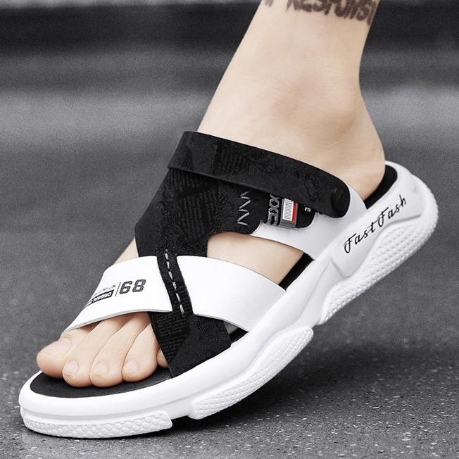 ⚡สปอตสินค้า⚡ รองเท้าแตะผู้ชาย สบาย ๆ และสะดวกสบาย รองเท้าแตะแฟชั่น ไซส์39-44