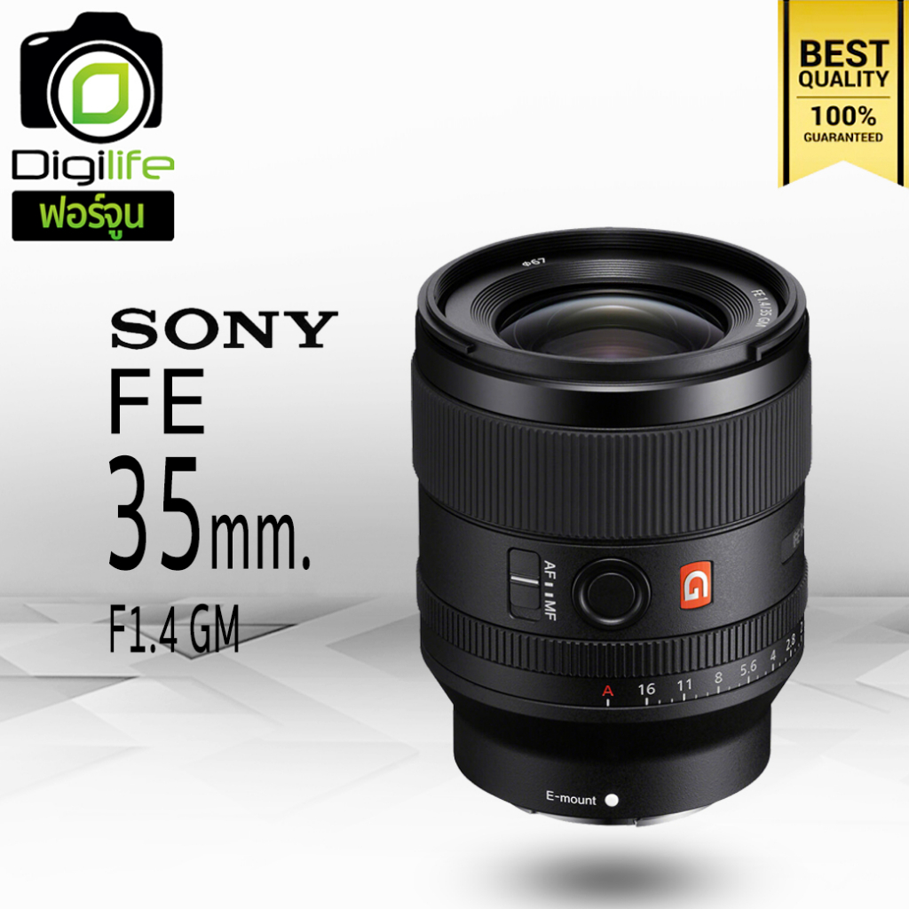 Sony Lens FE 35 mm. F1.4 GM - รับประกันร้าน Digilife Thailand 1ปี