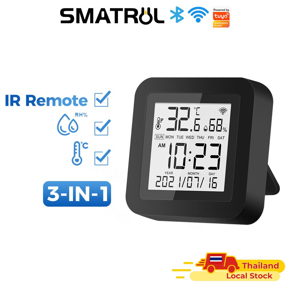 SMATRUL Smart Tuya IR Remote (S09) รีโมท IR อัจฉริยะ 4 in 1 รีโมทคอนโทรลอเนกประสงค์ รีโมทคอนโทรลอัจฉ