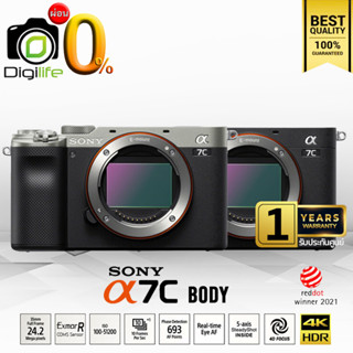 ผ่อน 0%** Sony Camera A7C [ Body ] ** Free SD CARD 64GB - รับประกันศูนย์ Sony Thailand 1ปี