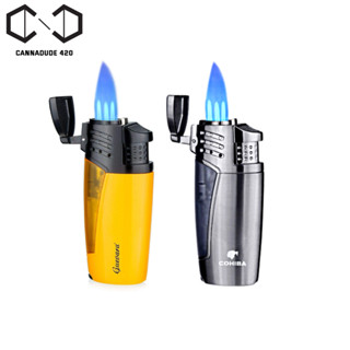 [ส่งฟรี] ไฟแช็ค ไฟแช็ก LAFULI Lighter ไฟฟู่ LFL-09 สามารถเติมแก๊สได้ lighter jet torch