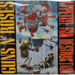 แผ่นเสียง วง Guns n Roses