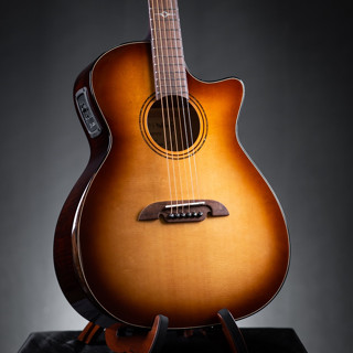 กีต้าร์โปร่ง Alvarez AGFM80CEARSHB SOLID AA SITKA SPRUCE / AA FLAMED MAPLE