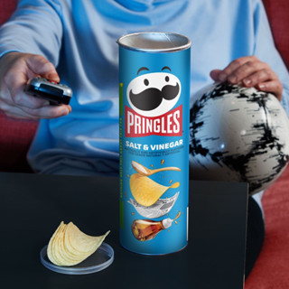 Pringles salt &amp; vinegar พริงเกิ้ลอเมริกาแท้🇺🇸 รสเกลือน้ำส้มสายชู155ก.