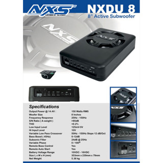 BASSBOX NXS - NXDU 8