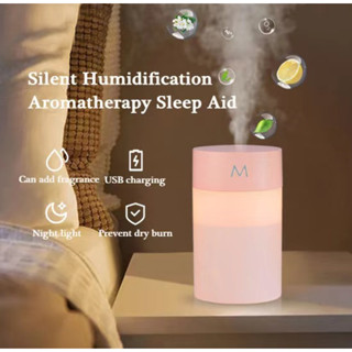 Xiaomi HL เครื่องเพิ่มความชื้น Aromatherapy Diffuser เครื่องพ่นอโรม่าพร้อมไฟ LED หลายสี สุดสวย แหล่งจ่ายไฟ 5V --- 2A