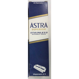 ใบมีด โกน ASTRA แอสตร้า 2คม ของแท้100%