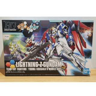 Bandai 1/144 HGBF MSZ-006LGT Lightning Zeta Gundam (Gundam Model Kits) - โมเดล กันดั้ม กันพลา