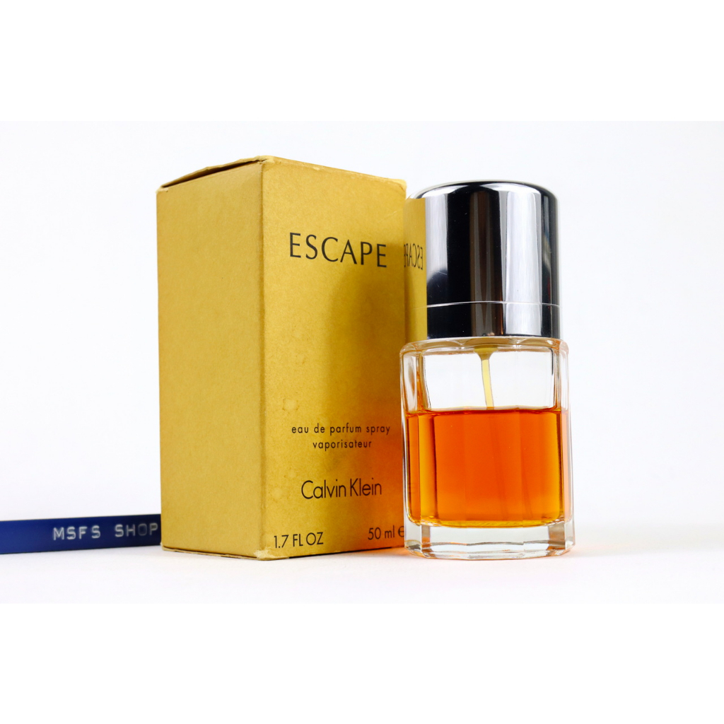 [Vintage] Calvin Klein ESCAPE EDP Spray 50ml หัวสเปรย์ - น้ำหอม Vintage