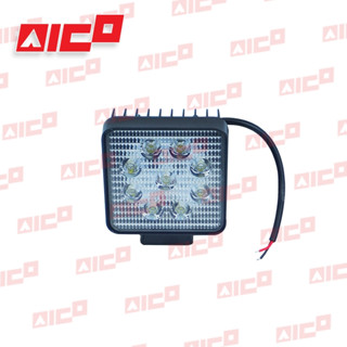 ไฟหน้า LED 10-80V DC 27W 60701-W0144 มอเตอร์ไซค์ ATV ออฟโรด  ไฟมอเตอร์ไซค์ ไฟส่องสว่าง ไฟหน้า ไฟถอย ไฟสีขาว ไฟ LED