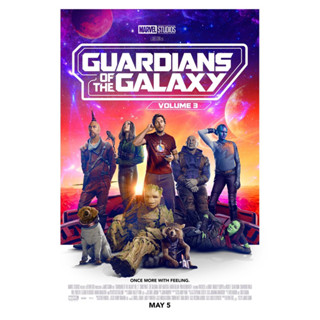 โปสเตอร์ Guardians of the Galaxy ขนาด 11.5 X 16.5 นิ้ว (A3)