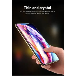 ฟิล์มกระจก แบบเต็มจอ 9D สําหรับ iPhone 17 11 13 12 14 15 16 Pro Max 7 8 15 16 14 Plus X XR XS Max SE ติดง่าย ฟิล์มกันรอย