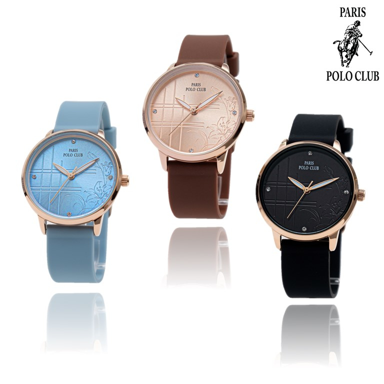 นาฬิกาข้อมือผู้หญิง Paris Polo Club รุ่น 3PP-2112881S