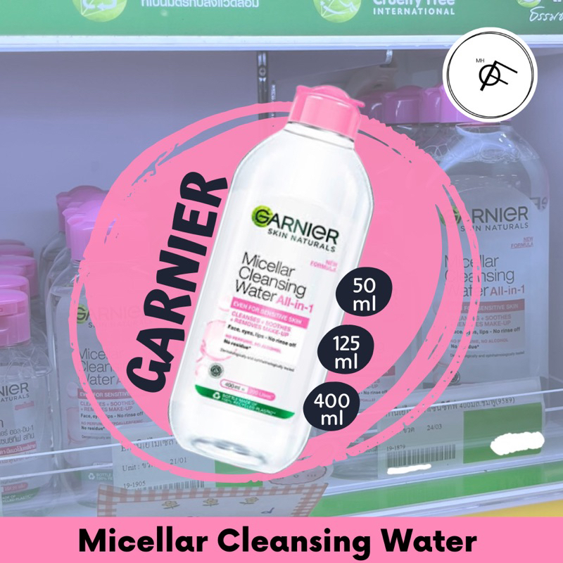 Ganier micellar cleansing water all-in-1 (even for sensitive skin) ของแท้