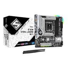 เมนบอร์ด ASRock Mainboard B760M Steel legend WiFi DDR5 LGA-1700