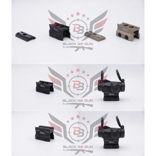 ขาจับดอท T1/T2 Daniel Defense Micro Mount  ● ขนาด : กว้าง 3.1 เซนติเมตร ยาว 4.9 เซนติเมตร สูง 2.8 เซนติเมตร (3.4 เซนติเม