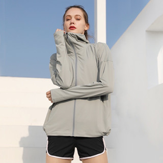เสื้อคลุมกันแดด เสื้อสำหรับนักกอล์ฟกันแสง UV UPF 50 + (YFU001) เสื้อฮู้ดแขนยาว Unisex