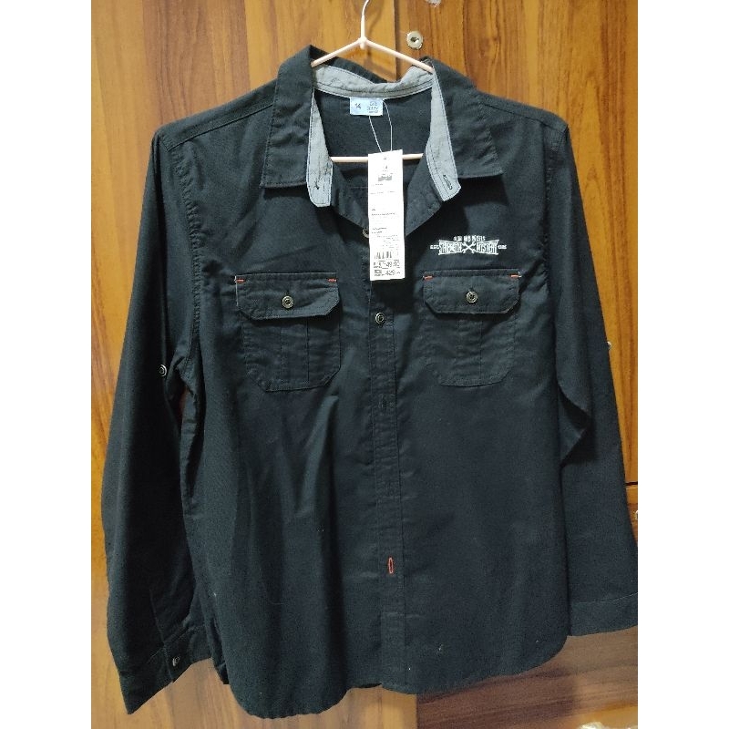 เสื้อเชิ๊ตเด็กโต  F&F ของใหม่ป้ายห้อย ลด50%