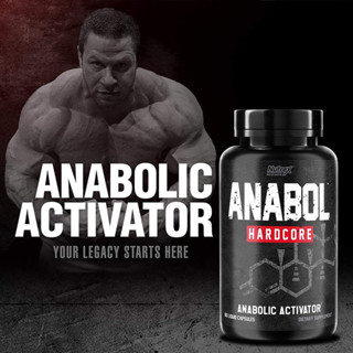 [ของแท้ ตรงปก] Nutrex Anabol Hardcore 60 capsules เป็น anabolic activatorช่วยเพิ่มความหนาแน่น และแข็งแแกร่งของกล้ามเนื้อ