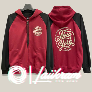(ของแท้)เสื้อคลุมกันหนาว เสื้อฮู้ด New York รุ่นทูโทนราคาจากโรงงานโดยตรง