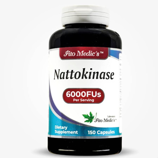 Fito MEDICS Nattokinase 150 Capsules นัตโตะไคเนส จาก นัตโตะ  การไหลเวียนเลือด