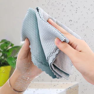 XSJ-05 【ขนาด 25x25 ซม.】ผ้าเช็ดกระจก แก้วต่างๆ ผ้าขนหนูผืนเล็ก อเนกประสงค์