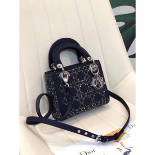 Dior Mini Lady Dior Bag(Ori) 📌size 17x15x7 cm 📌สินค้าจริงตามรูป งานสวยงาม หนังแท้